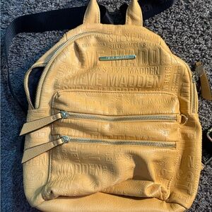 Steve Madden Tan Backpack